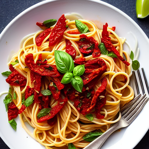 Pasta with Sun-Dried Tomatoes