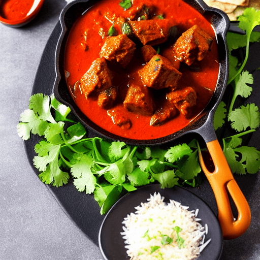 Kadai Lamb Tikka Masala Fry