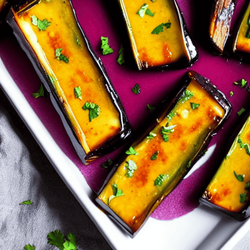 Braised Eggplant Sticks