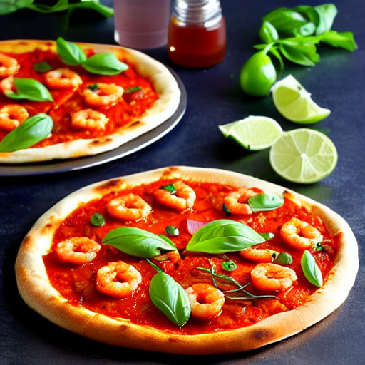 Prawn Masala Pizza