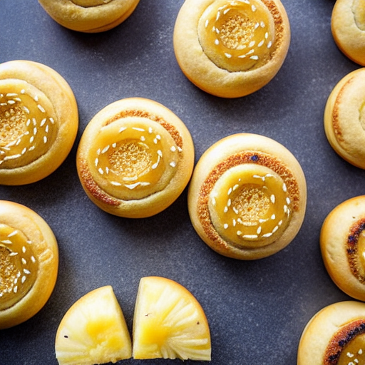 Vegan Pineapple Buns