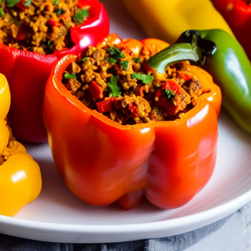 Keto Stuffed Bell Peppers