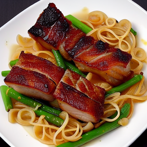 Pork Belly with Garlic