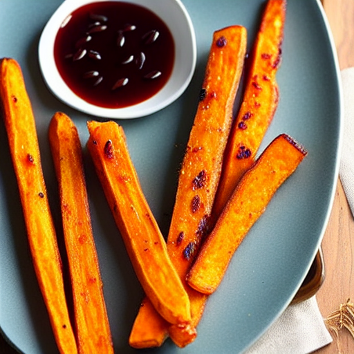 Fried Sweet Potato Sticks