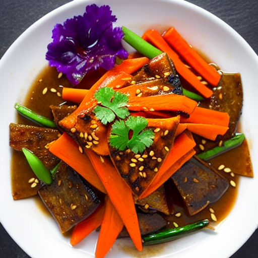 Vegan Kinpira Gobo