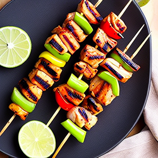 Grilled Fish Skewers