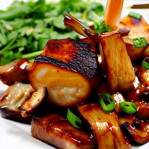 Sò Điệp Chay Nướng