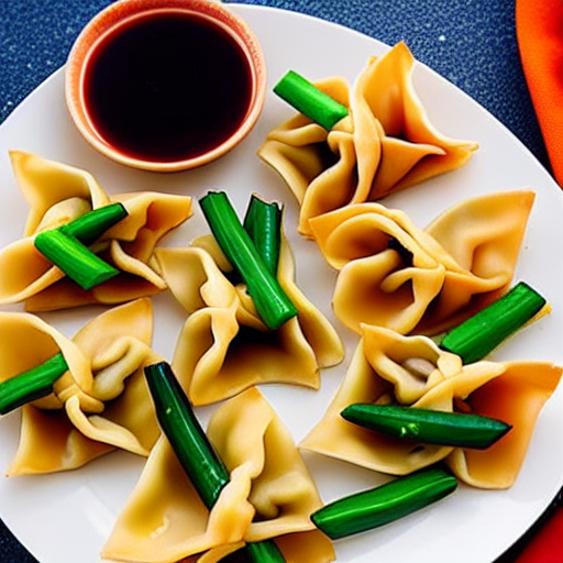 Vegetable Wontons