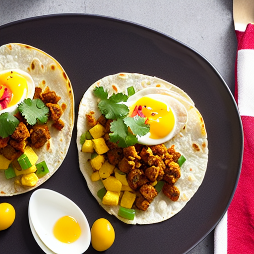 Chorizo and Egg Tacos