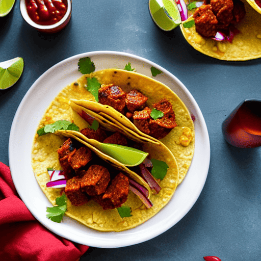 Tacos de Chorizo Vegano