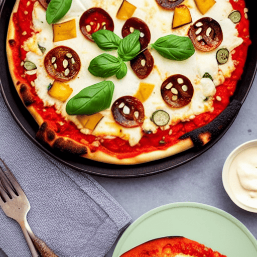 Vegan Moussaka Pizza