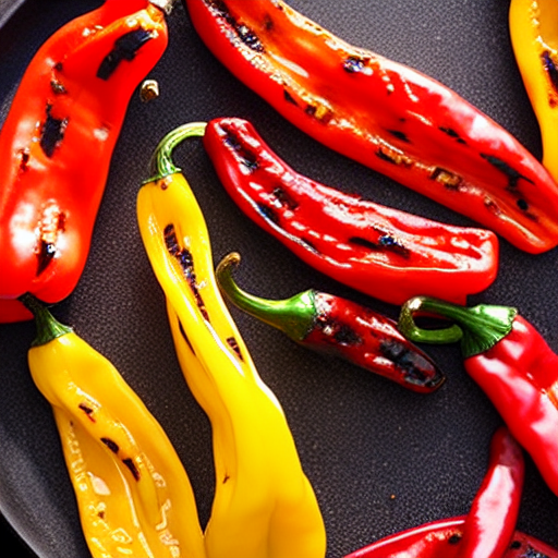 Sweet Chili Grilled Peppers