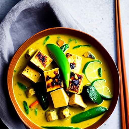 Gaeng Kiew Wan Tofu