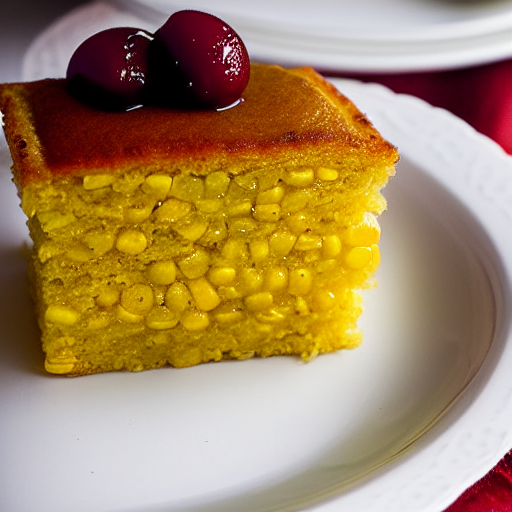 Bolo de Milho Vegano