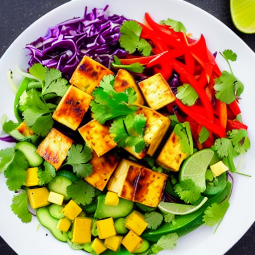 Ensalada de Tofu
