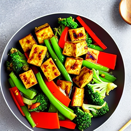 Vegetable Tofu Stir-fry