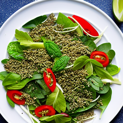 Mugwort Salad