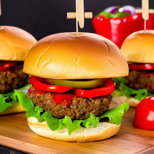 Hamburguesa de Pimiento