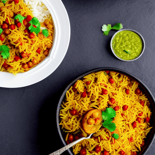 Chole Biryani Rice