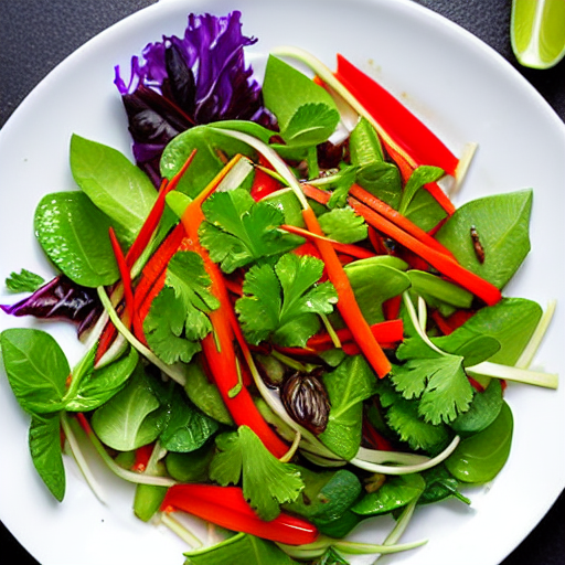 Chinese Herb Salad
