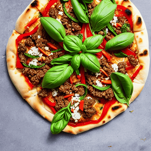 Larb Moo Pizza