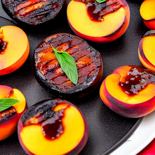 Peach BBQ Portobello