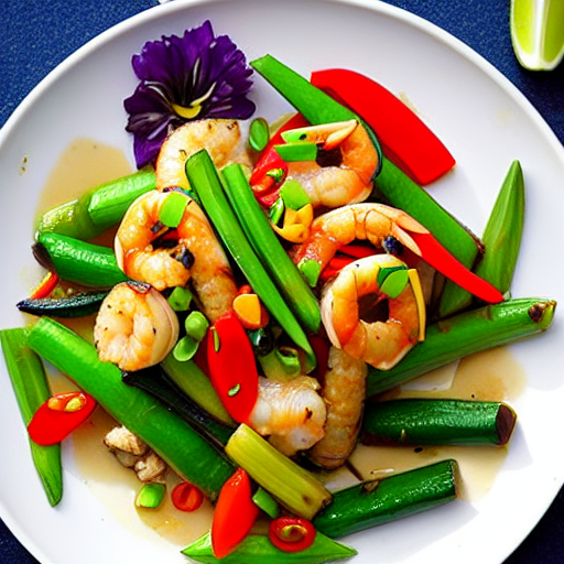 Mantis Shrimp Stir-Fry