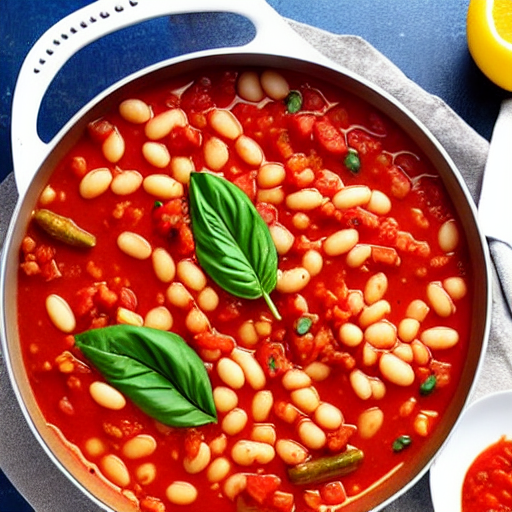 Alubias Blancas con Tomate