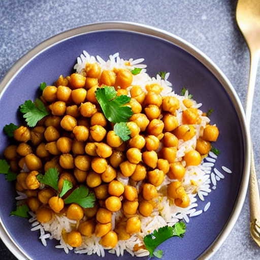 Basmati Rice with Chickpeas