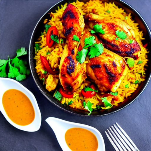 Kadai Chicken Biryani