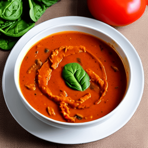 Keto Spinach Tomato Soup
