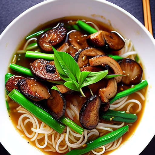 Nấm Hương Xào Tỏi