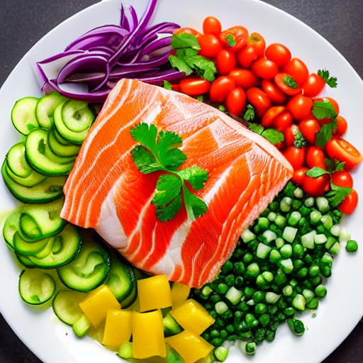 Taze Balık Salatası