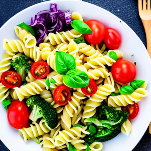Halal Pasta Salad