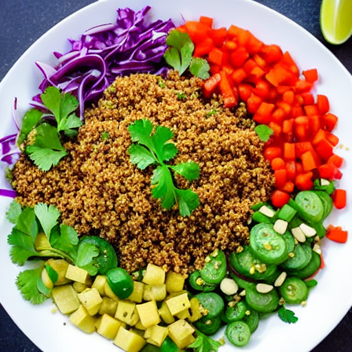 Salade Marocaine de Quinoa
