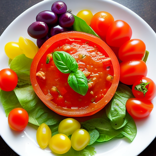 Salada de Tomate e Cebola
