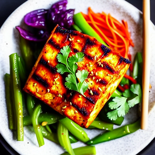 Baked Spicy Tofu