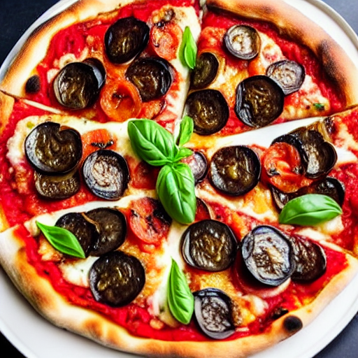 Pizza de Berenjenas