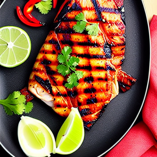 Spicy Grilled Fish