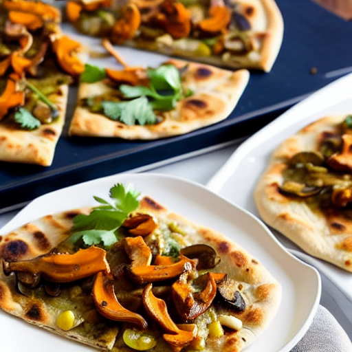 Chanterelle Mushroom Flatbread