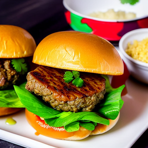 Keto Chao Fan Burger