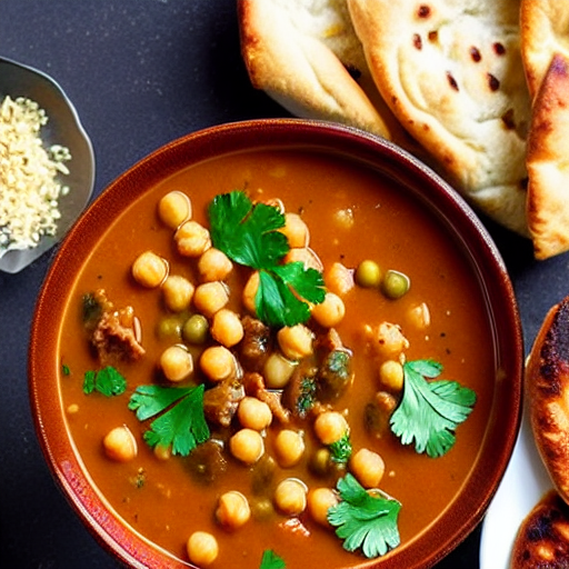 Beef and Chickpea Soup