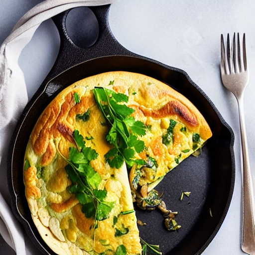 Mushroom Omelette