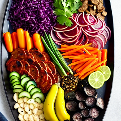 Charred Vegetable Platter