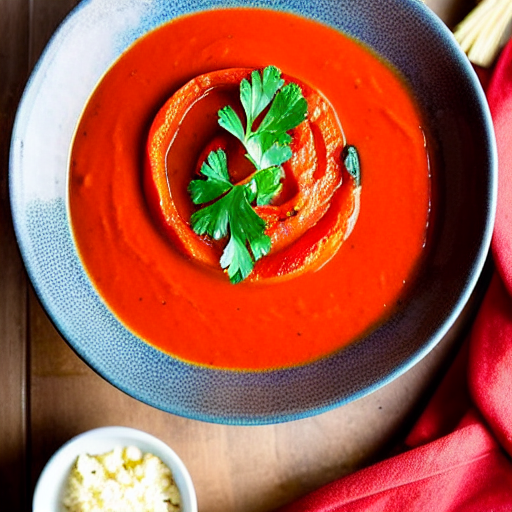 Roasted Red Pepper Soup