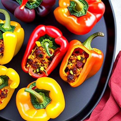 Chorizo Stuffed Peppers