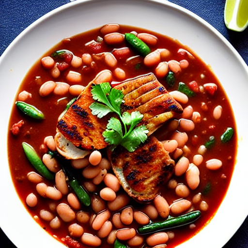 Kavourmas with Beans