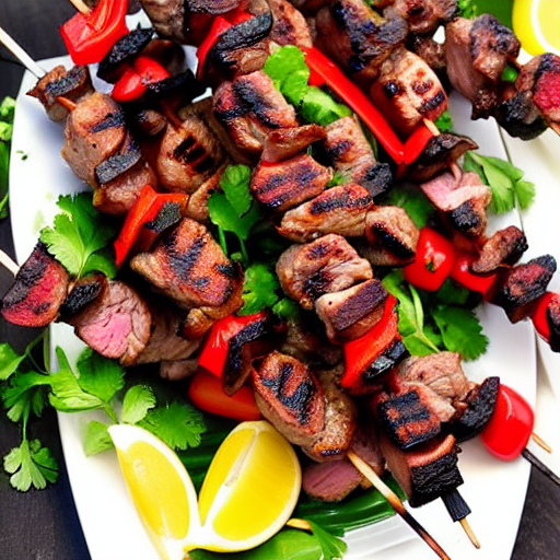 Grilled Lamb Kebabs
