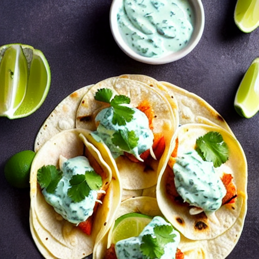 Fish Tacos with Tzatziki