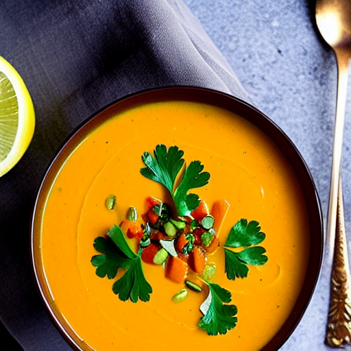 Carrot and Coriander Soup